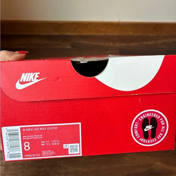 Nike Air Max SYSTM in White & Lapis (Size:8) - Picture 11 of 16